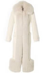 Full length alpaca coat